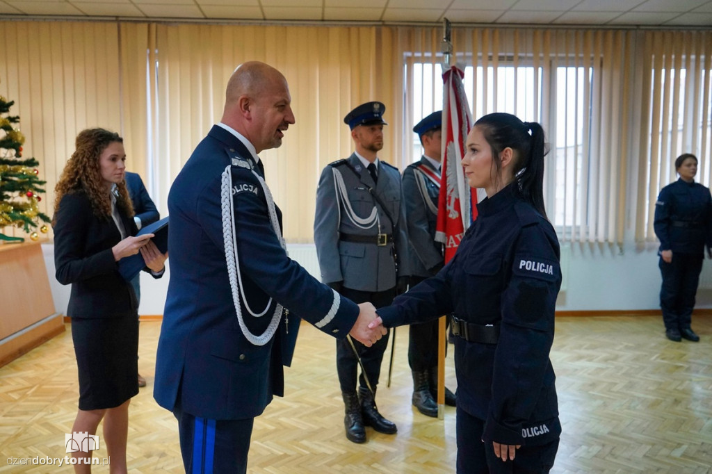 Nowi policjanci w Toruniu i regionie