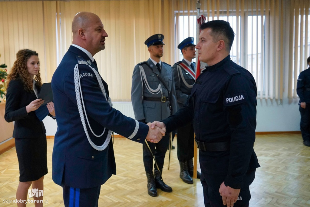 Nowi policjanci w Toruniu i regionie