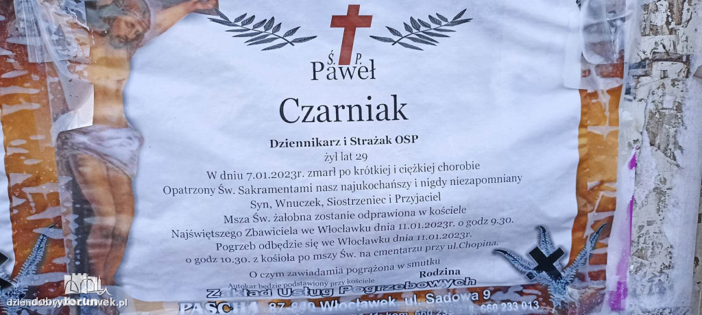 Pogrzeb Pawła Czarniaka