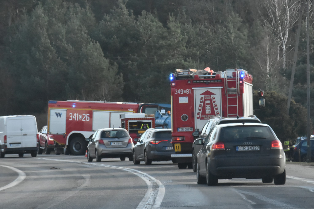 Wypadek w Górsku pod Toruniem