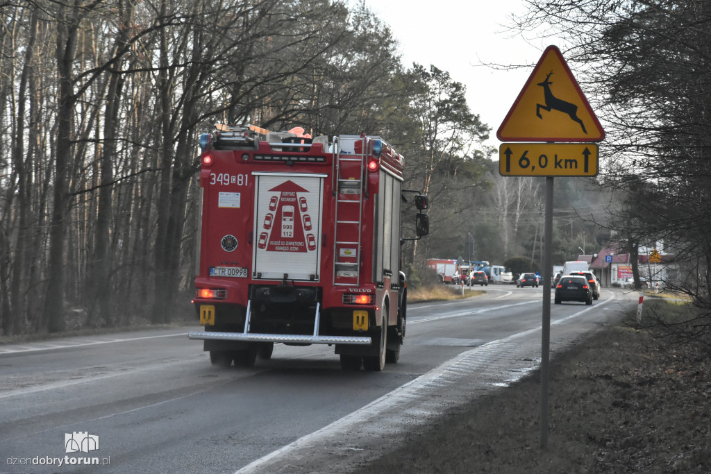 Wypadek w Górsku pod Toruniem