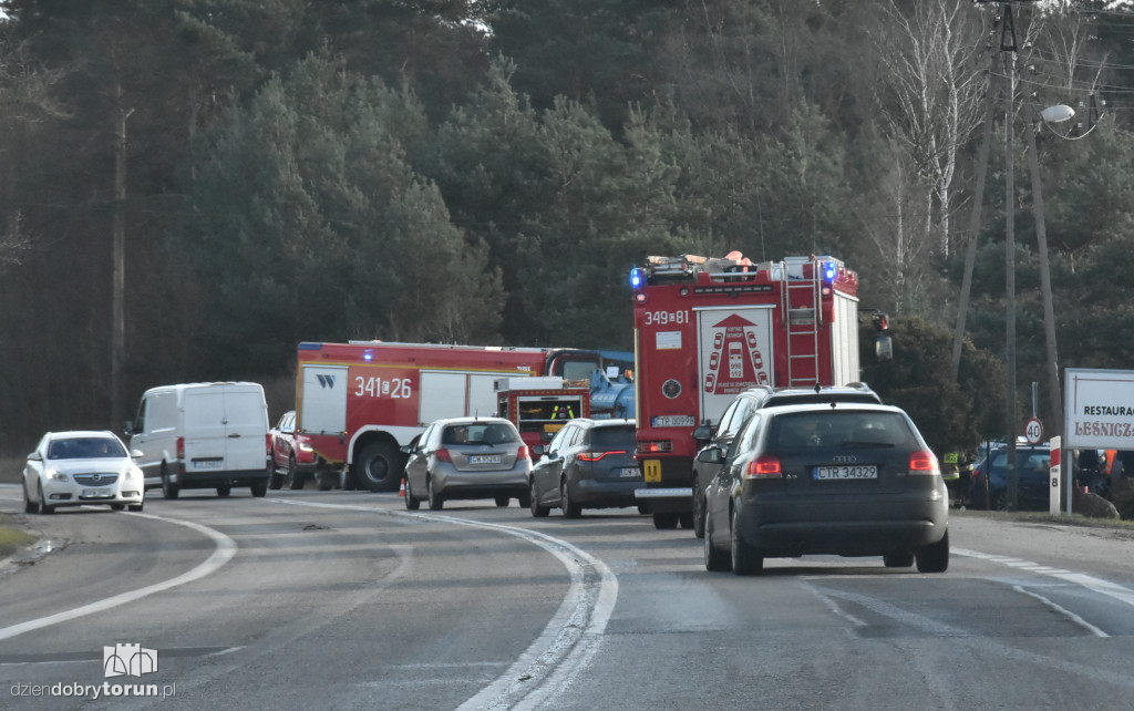 Wypadek w Górsku pod Toruniem