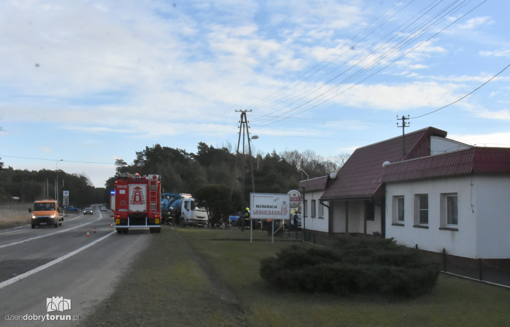 Wypadek w Górsku pod Toruniem