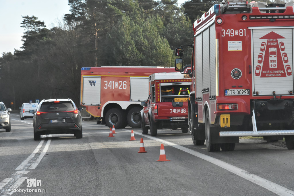 Wypadek w Górsku pod Toruniem