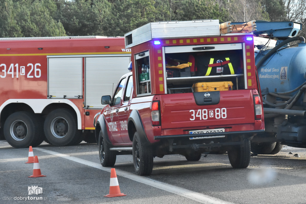 Wypadek w Górsku pod Toruniem