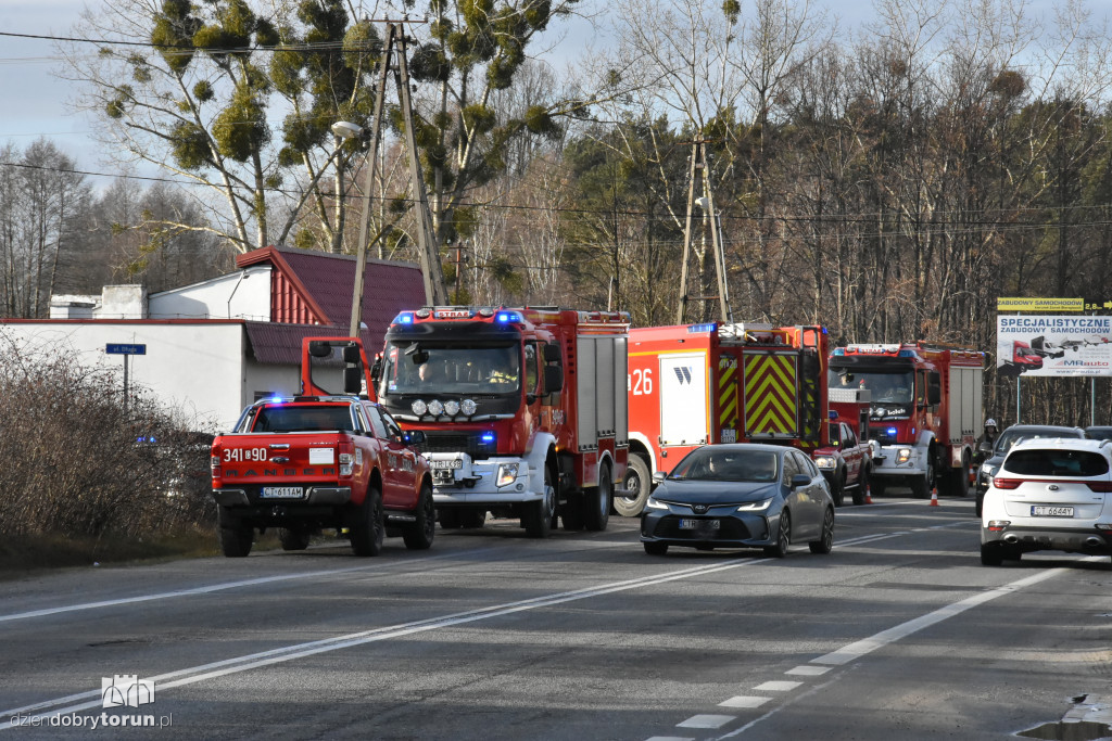 Wypadek w Górsku pod Toruniem