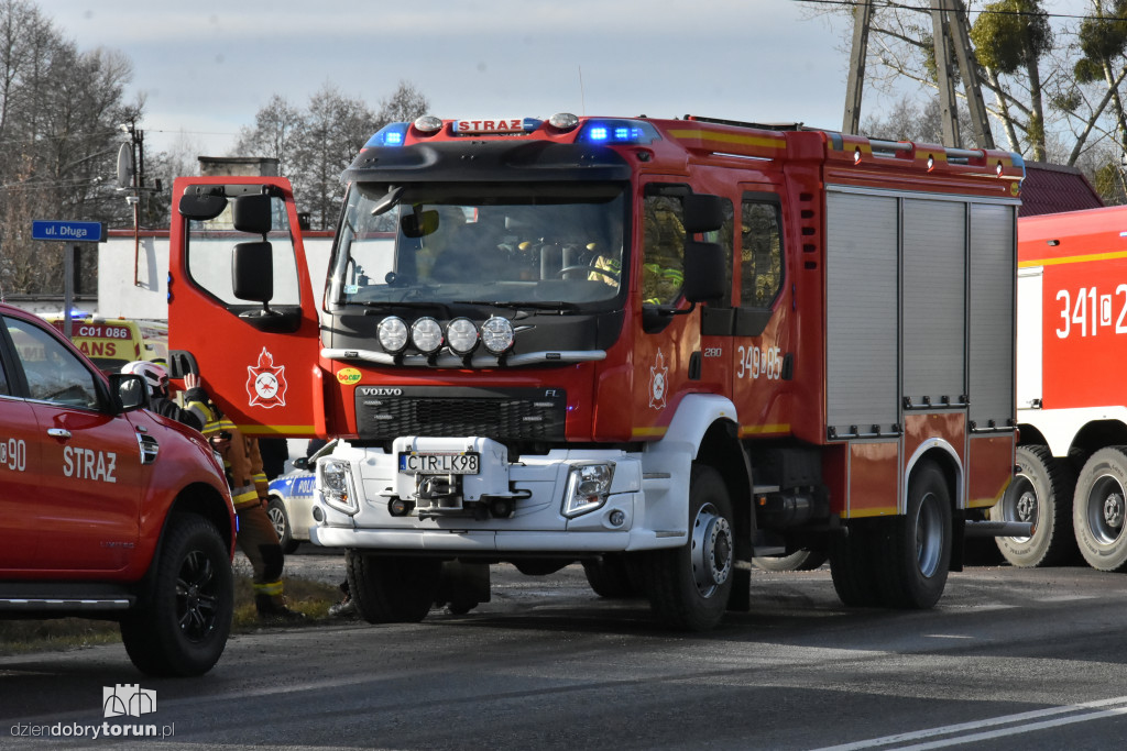 Wypadek w Górsku pod Toruniem