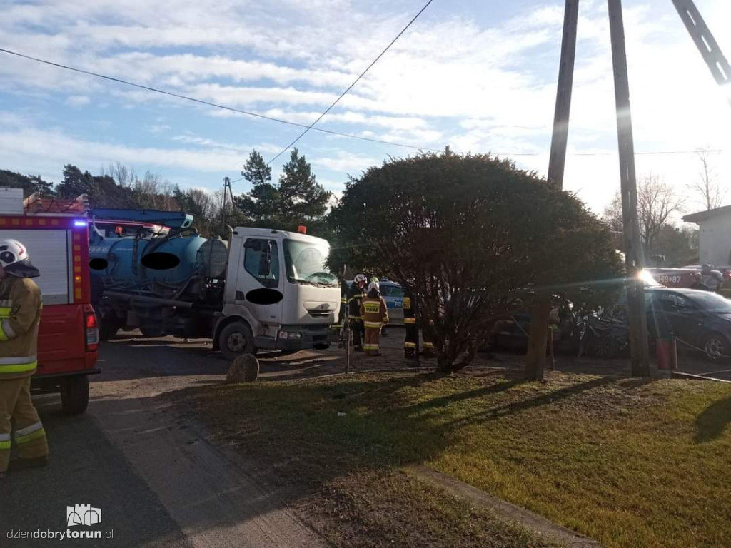 Wypadek w Górsku pod Toruniem