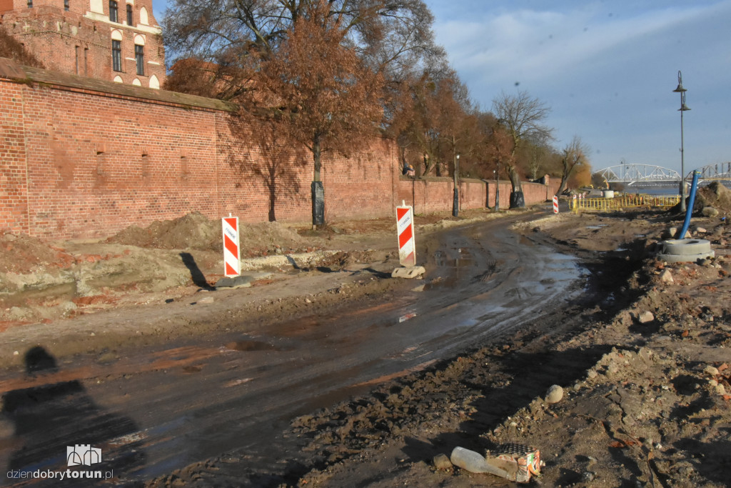 Tak dziś wyglądają toruńskie bulwary