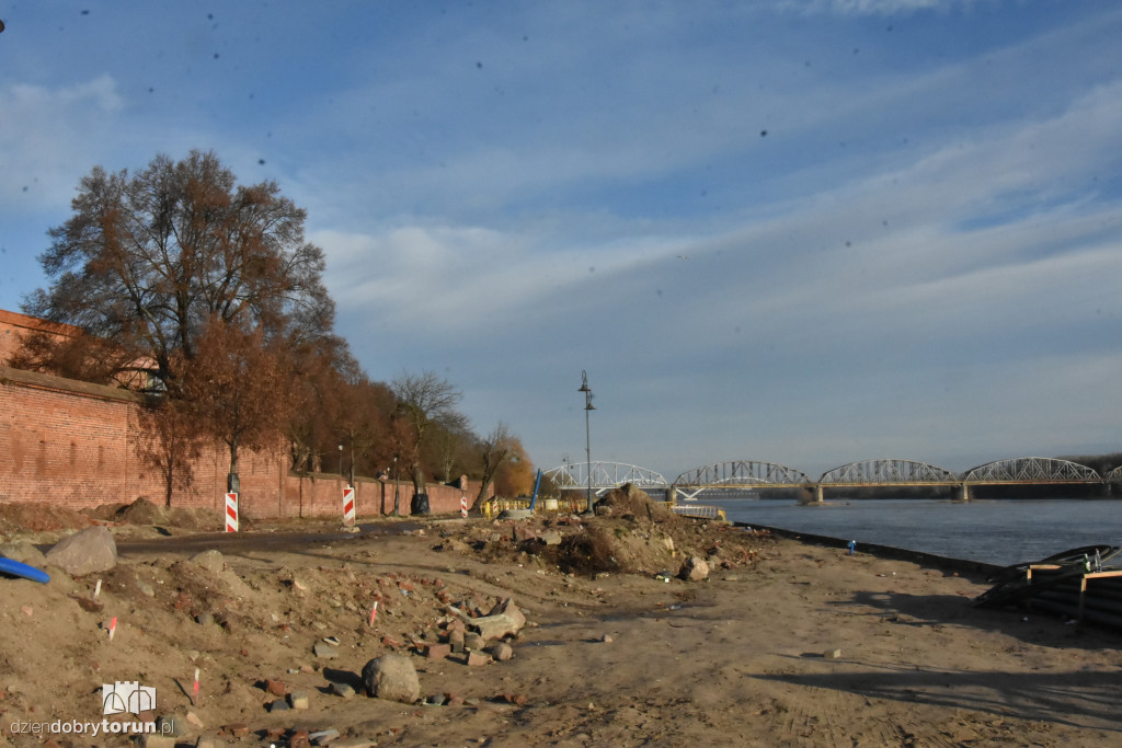 Tak dziś wyglądają toruńskie bulwary