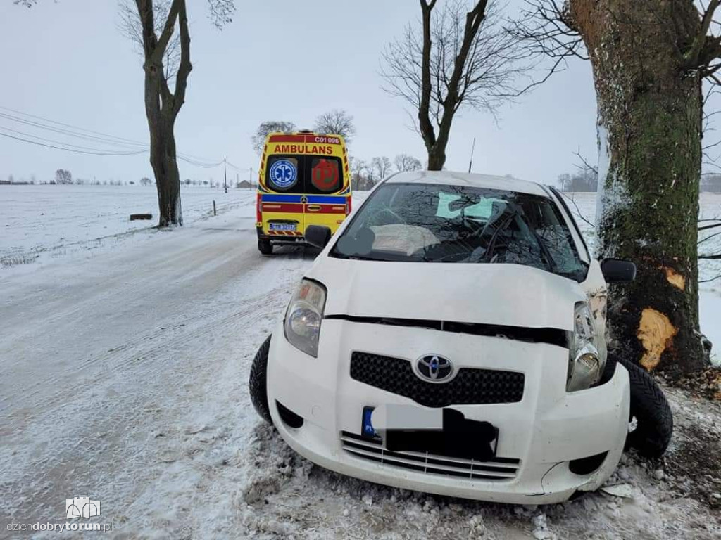 Groźny wypadek w powiecie toruńskim