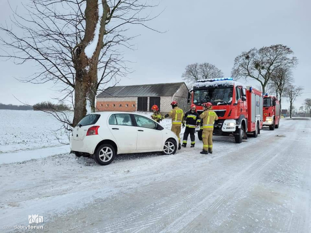 Groźny wypadek w powiecie toruńskim