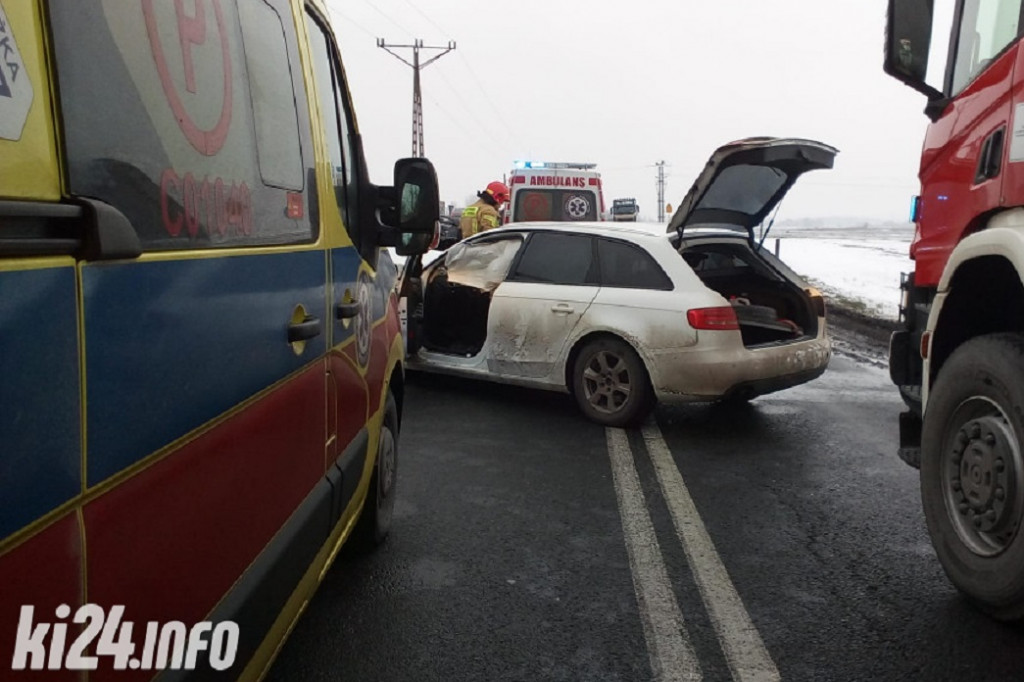 Wypadek w regionie. Nie żyje 79-latka