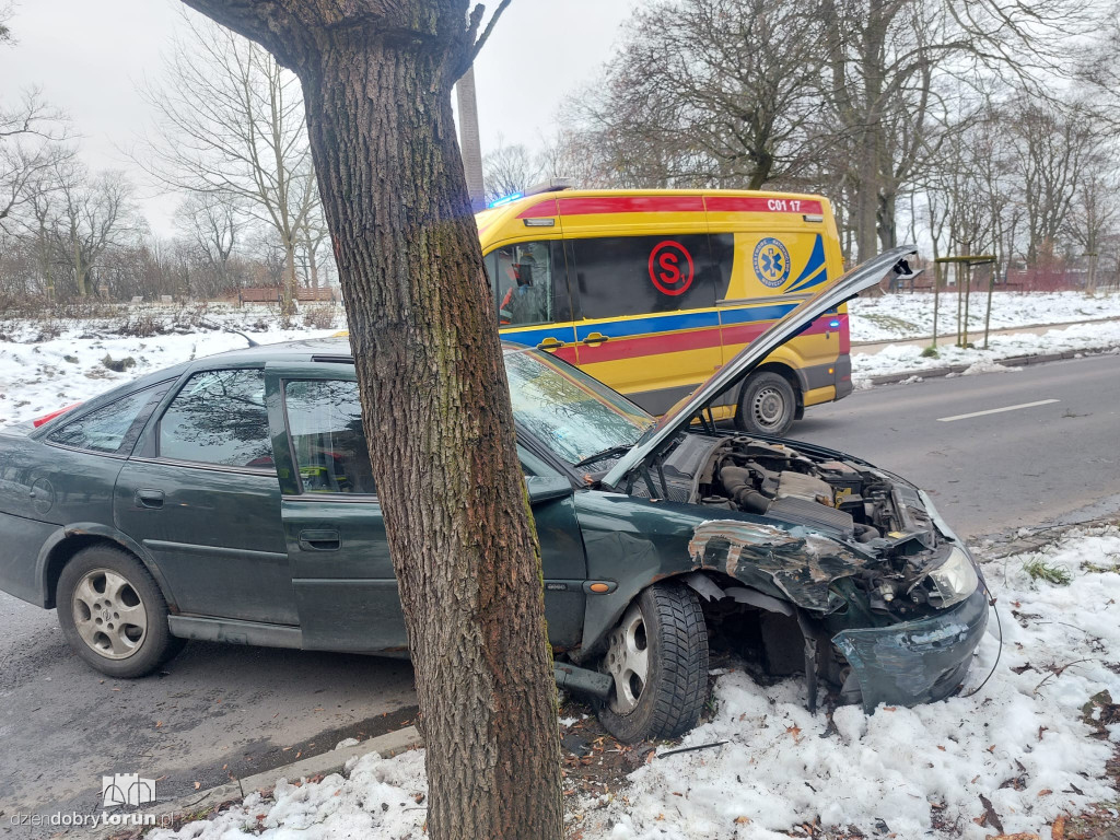 Wypadek przy Waryńskiego w Toruniu