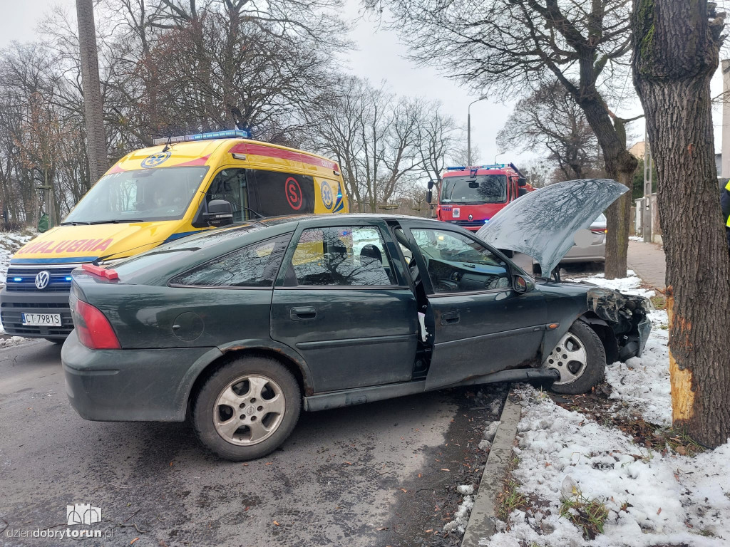 Wypadek przy Waryńskiego w Toruniu