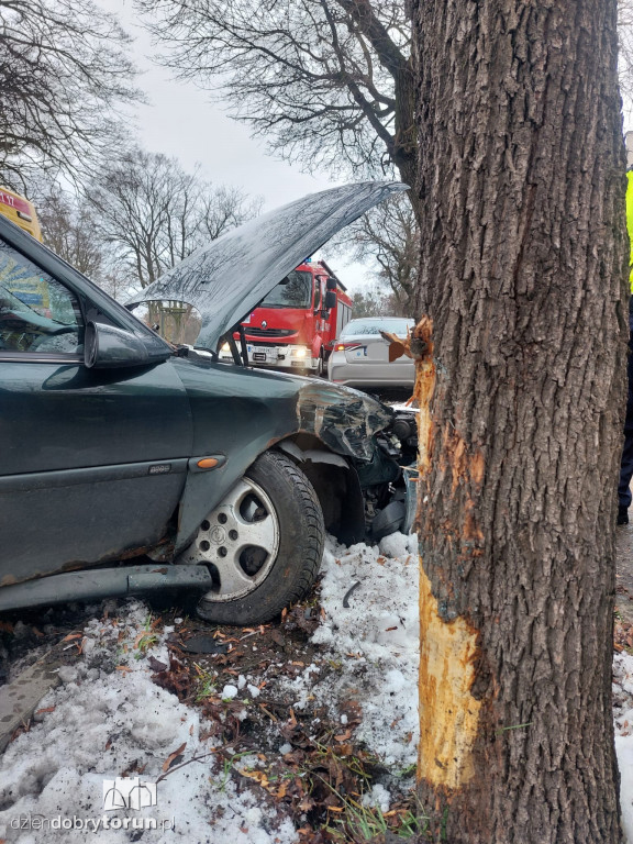 Wypadek przy Waryńskiego w Toruniu