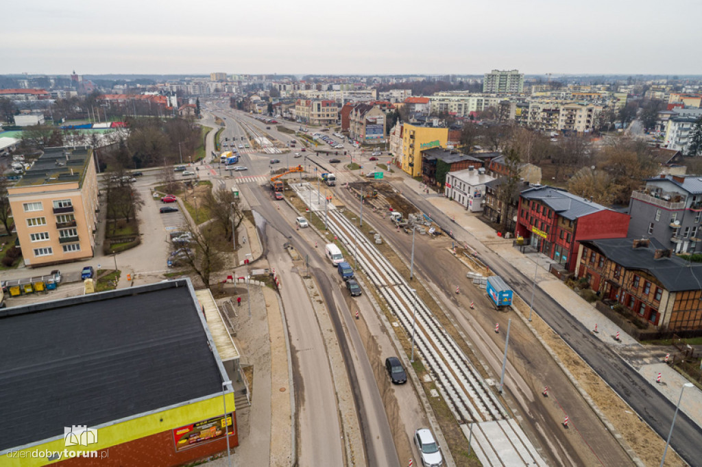 Co dzieje się na budowie linii tramwajowej?