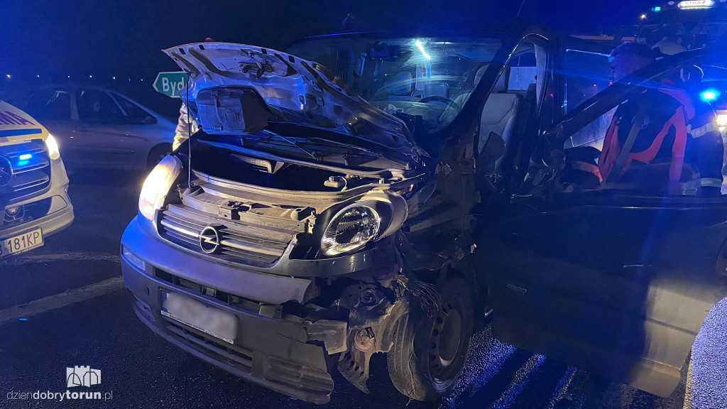 Groźny wypadek na DK 10