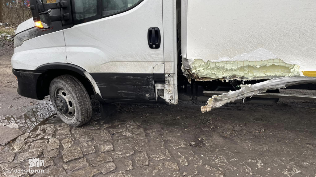 Wypadek na DK 10 w pobliżu Torunia