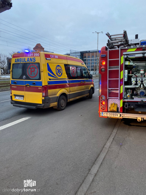 Toruń: pożar przy Kościuszki