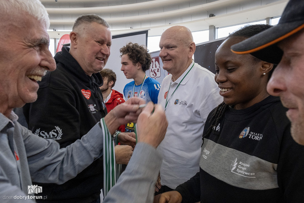 Wiosłowanie dla WOŚP w Toruniu