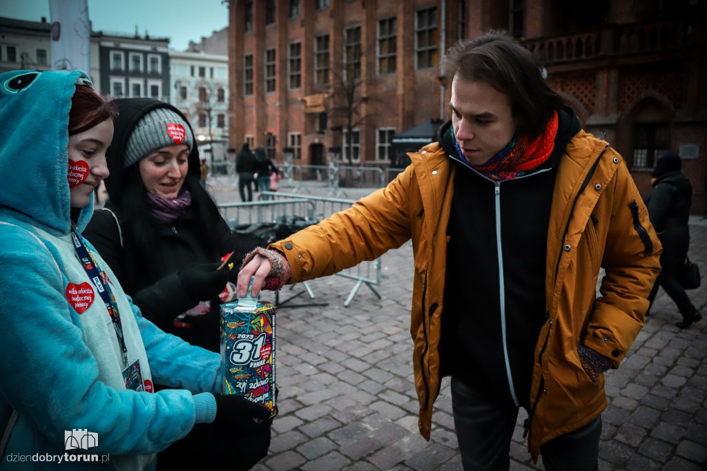 Wolontariusze WOŚP w Toruniu