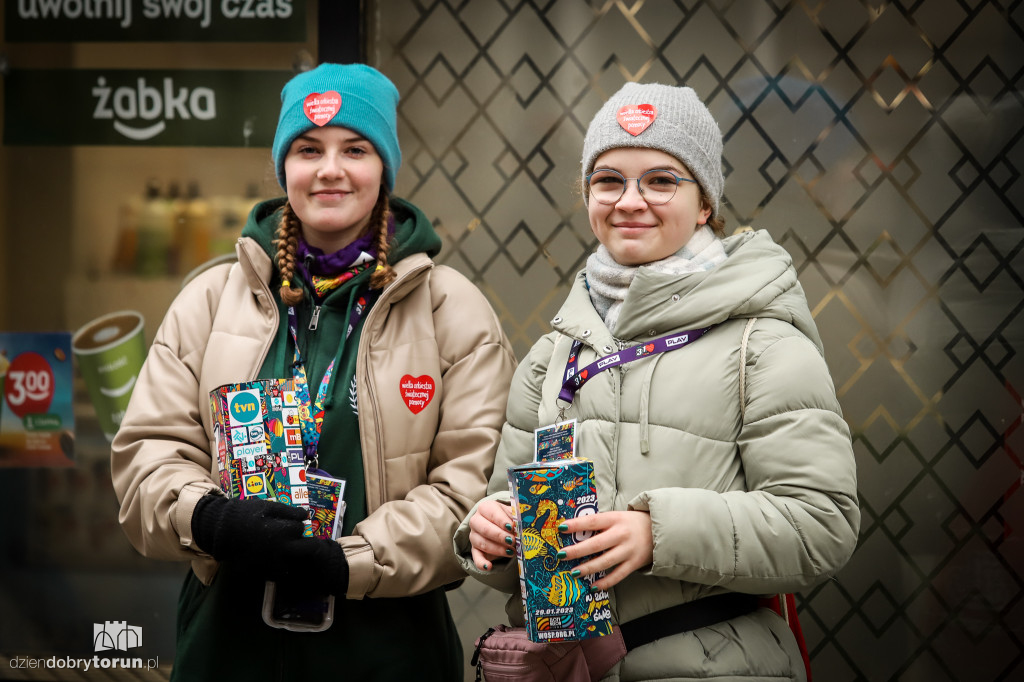 Wolontariusze WOŚP w Toruniu