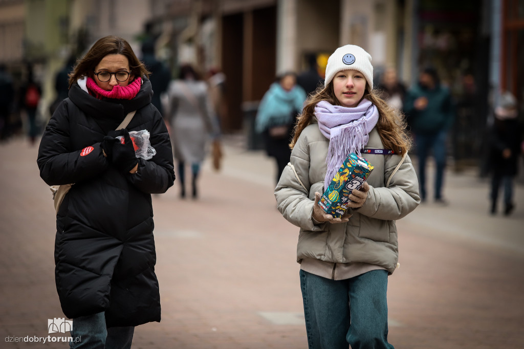 Wolontariusze WOŚP w Toruniu
