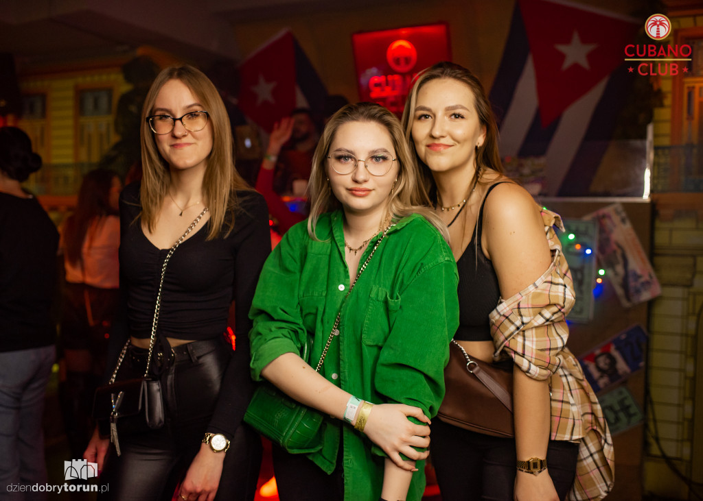 Piątkowa noc w Cubano Club Toruń