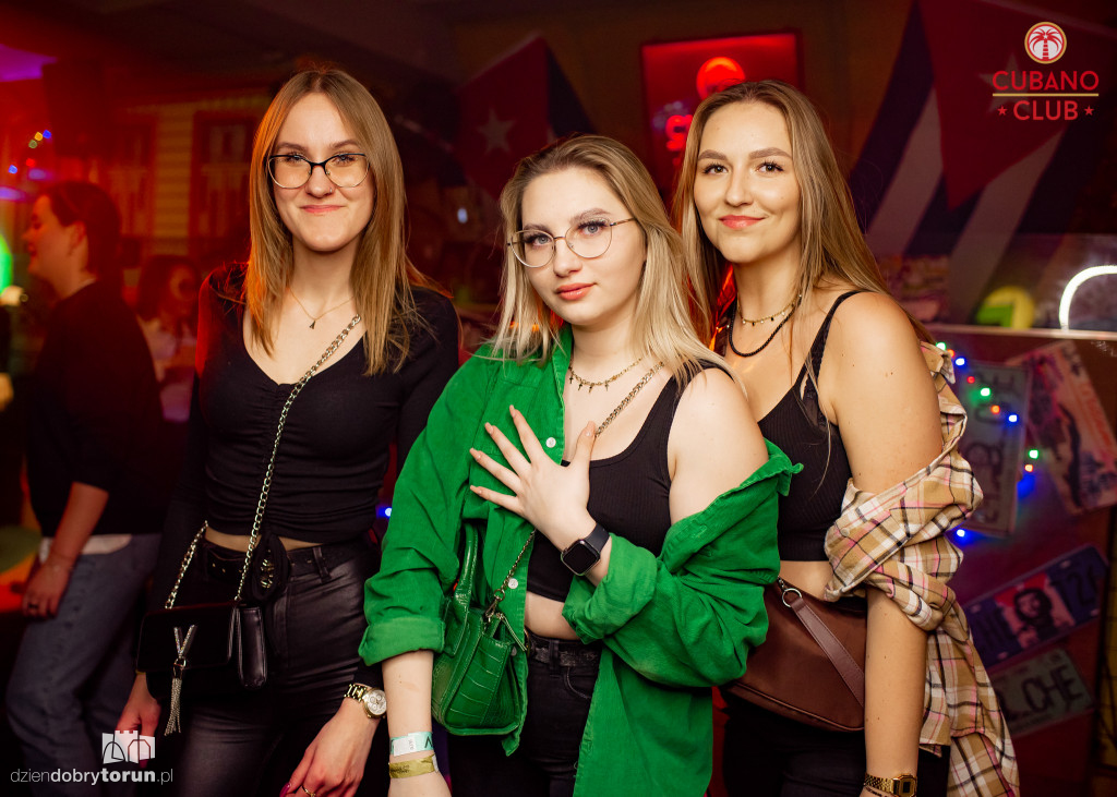 Piątkowa noc w Cubano Club Toruń