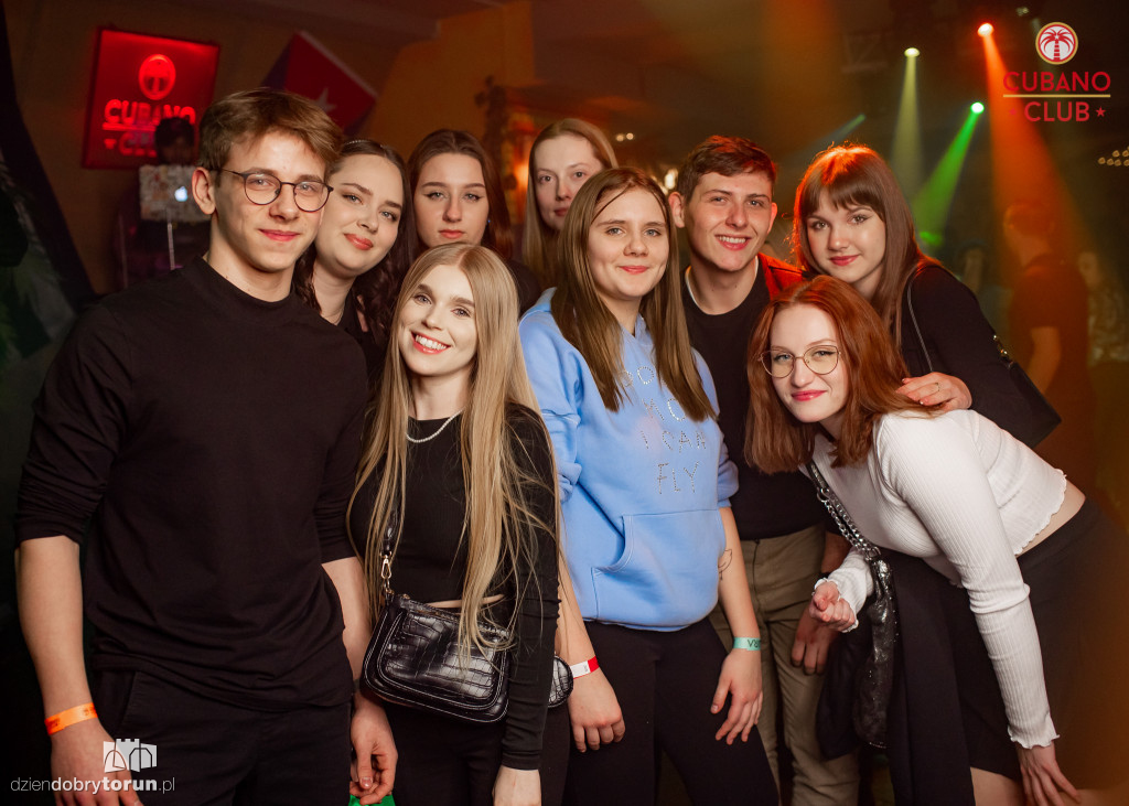 Piątkowa noc w Cubano Club Toruń