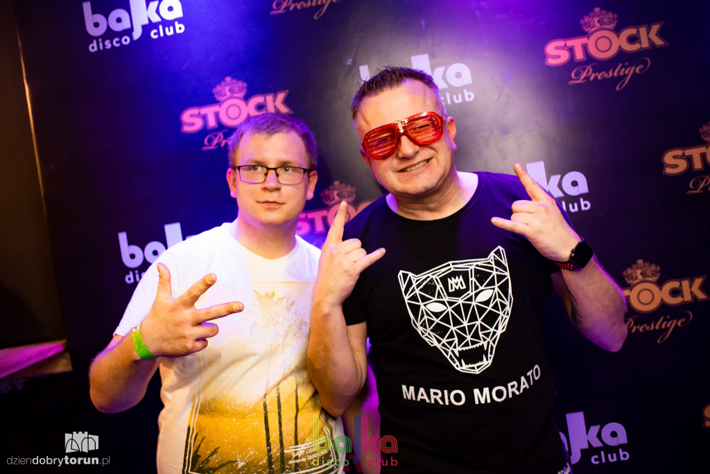 Zabawa w toruńskim klubie Bajka