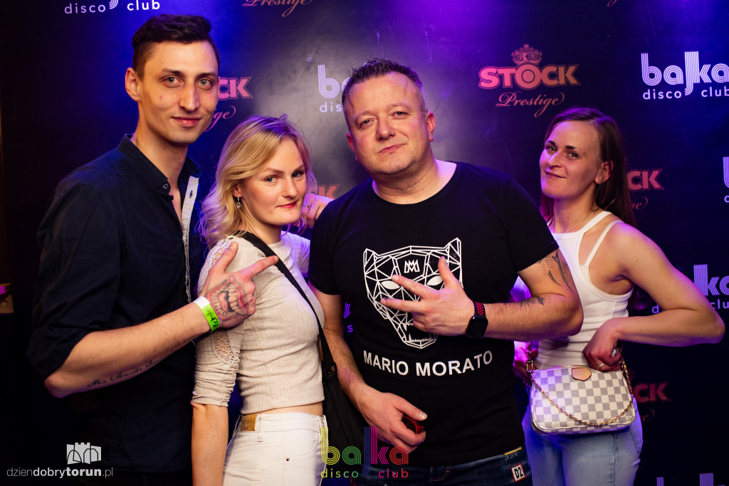Zabawa w toruńskim klubie Bajka
