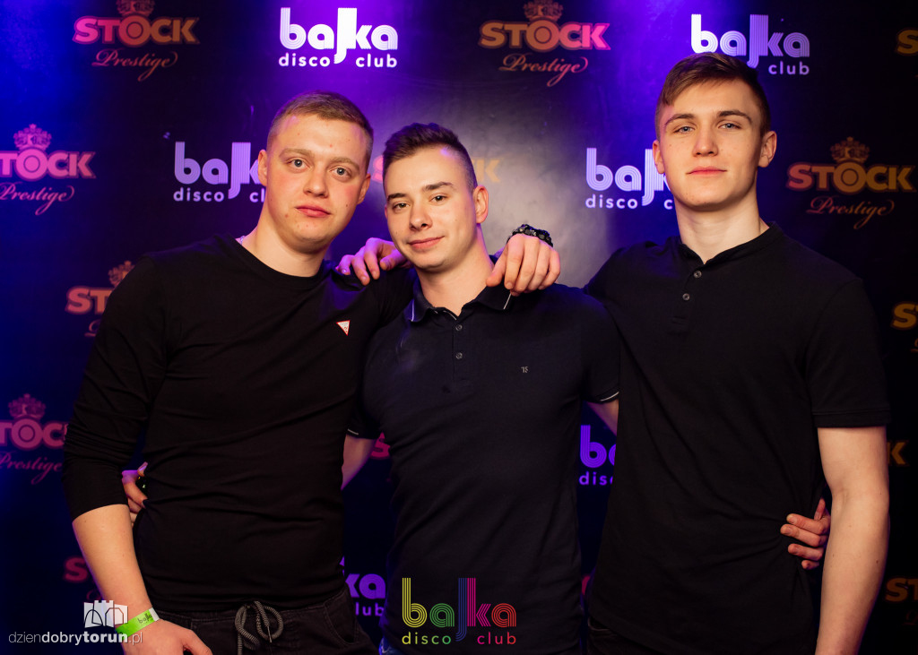 Zabawa w toruńskim klubie Bajka