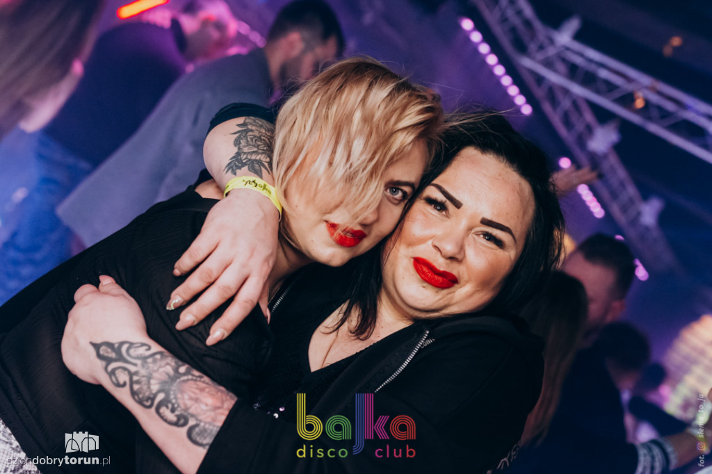 Zabawa w toruńskim klubie Bajka