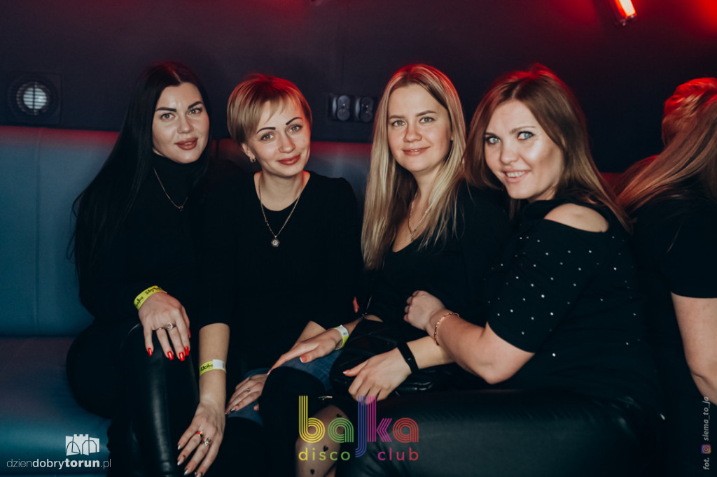 Zabawa w toruńskim klubie Bajka