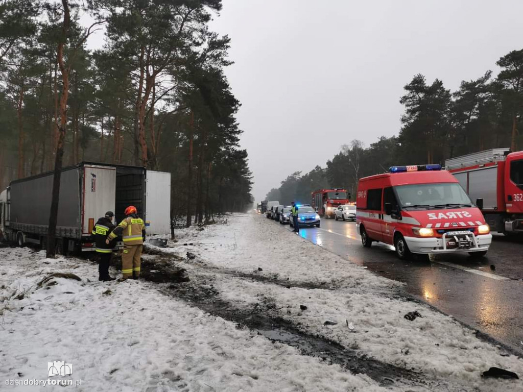 Tragiczny wypadek na DK91 w regionie