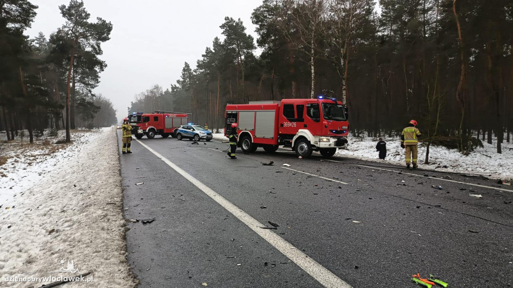 Śmiertelny wypadek na DK 91 pod Włocławkiem