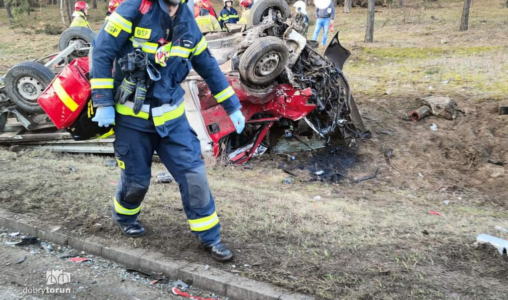 Groźny wypadek pod Solcem Kujawskim