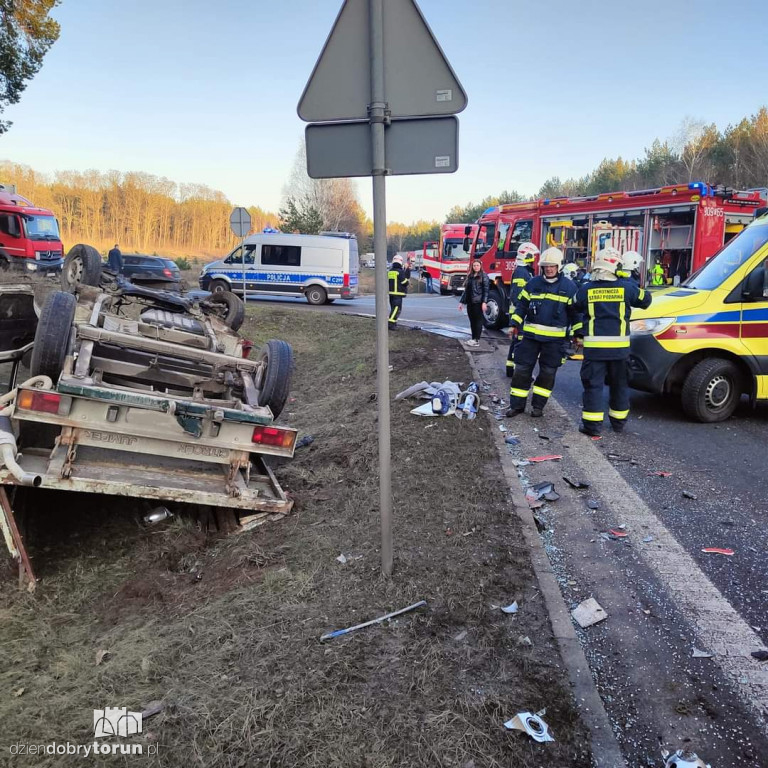 Groźny wypadek pod Solcem Kujawskim