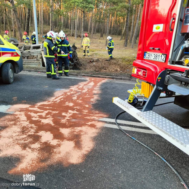 Groźny wypadek pod Solcem Kujawskim