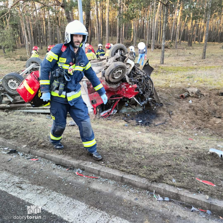 Groźny wypadek pod Solcem Kujawskim