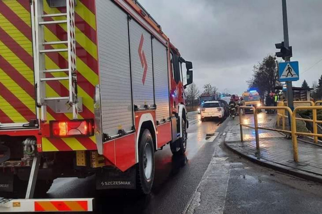 Wypadek w Ostaszewie pod Toruniem