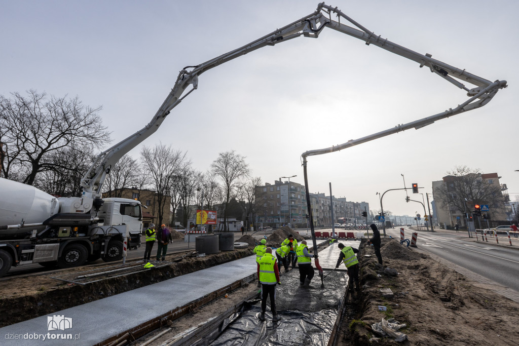 Budowa linii tramwajowej na Jar