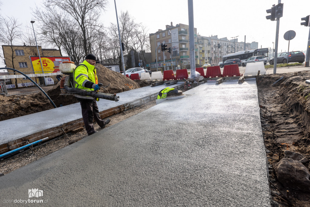 Budowa linii tramwajowej na Jar