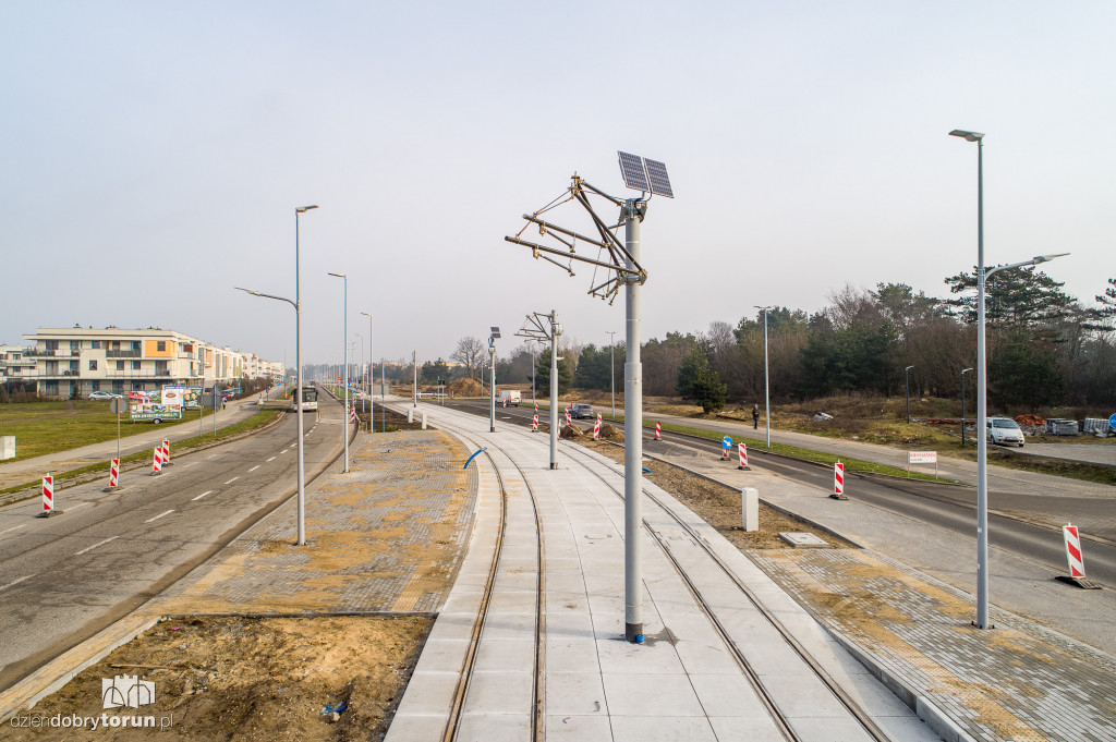 Budowa linii tramwajowej na Jar