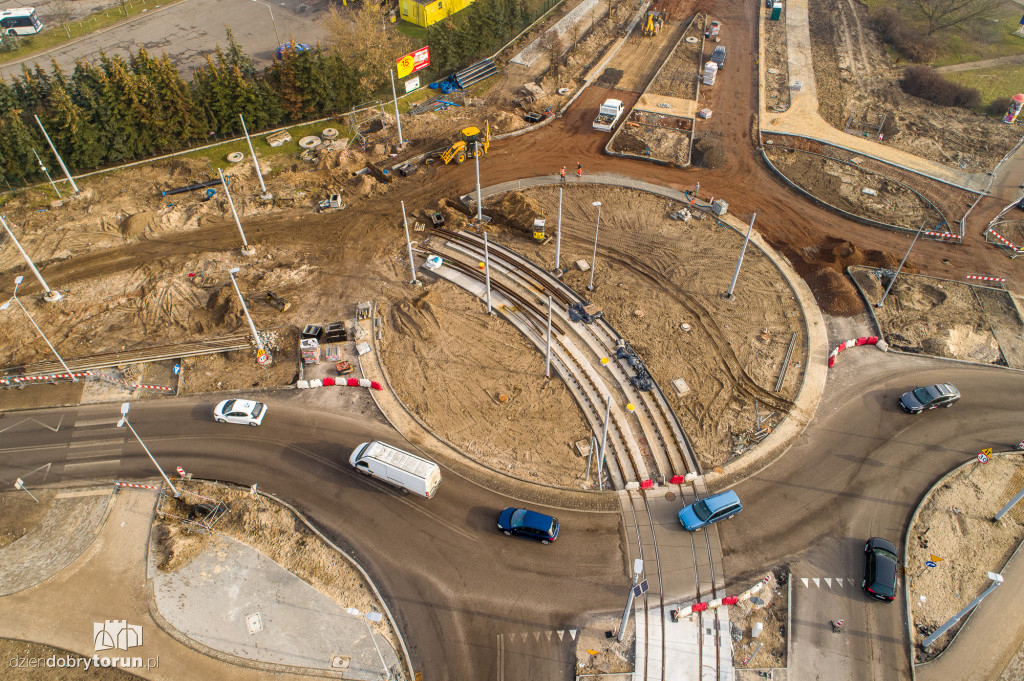 Budowa linii tramwajowej na Jar