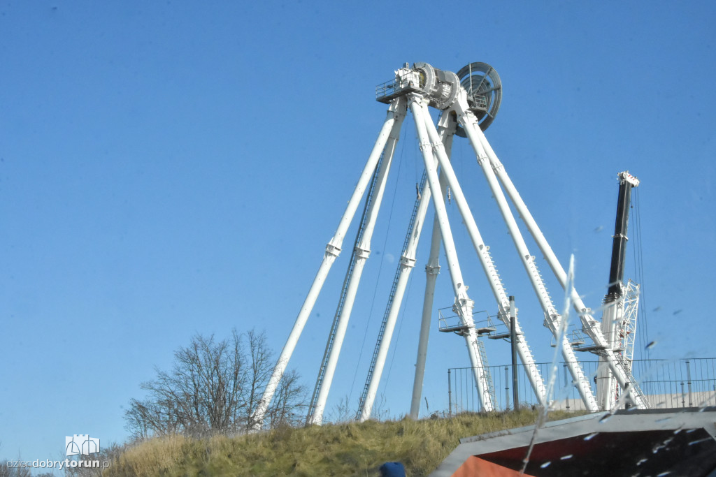 Na Jordankach trwa budowa Oka Kopernika