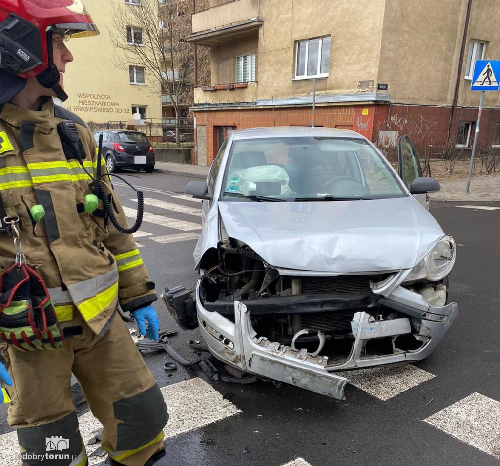 Zdarzenie drogowe przy Matejki