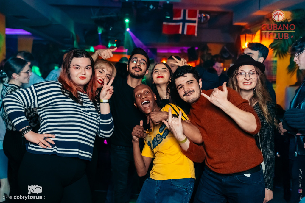 Erasmus welcome Party w Cubano Toruń Club